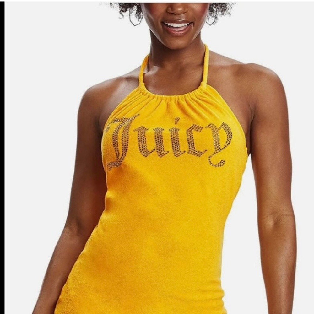 NWT Juicy Couture Terry Crystal Dress
